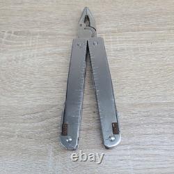 Vtg 4.5 Victorinox SwissTool Pat Pend Swiss Army Knife Multi Tool Plier+ Sheath