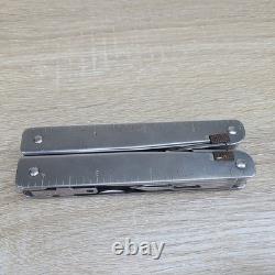 Vtg 4.5 Victorinox SwissTool Pat Pend Swiss Army Knife Multi Tool Plier+ Sheath