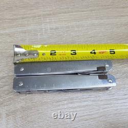 Vtg 4.5 Victorinox SwissTool Pat Pend Swiss Army Knife Multi Tool Plier+ Sheath