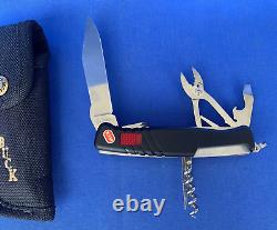 Vtg Buck Wenger SwissMate II Knife Swiss Army Knife SAK SwissBuck 87552 120mm