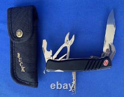 Vtg Buck Wenger SwissMate II Knife Swiss Army Knife SAK SwissBuck 87552 120mm