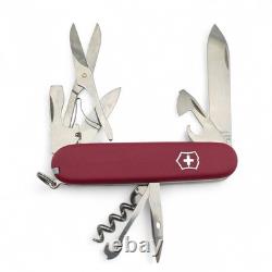 Vtg Victorinox 3.3713 Swiss Officer Suisse Pocket Knife In Box Nos With Paperwork