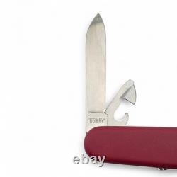 Vtg Victorinox 3.3713 Swiss Officer Suisse Pocket Knife In Box Nos With Paperwork