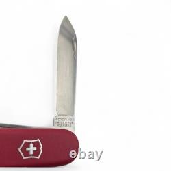 Vtg Victorinox 3.3713 Swiss Officer Suisse Pocket Knife In Box Nos With Paperwork