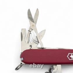 Vtg Victorinox 3.3713 Swiss Officer Suisse Pocket Knife In Box Nos With Paperwork
