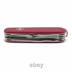 Vtg Victorinox 3.3713 Swiss Officer Suisse Pocket Knife In Box Nos With Paperwork