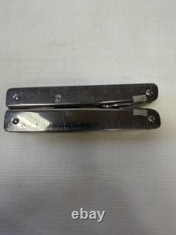 Vtg Victorinox SwissTool Pat Pend Swiss Army Knife Multi Tool Plier- with Case