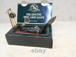 Vtg. Wenger Swiss Army Knife 16-Tool, Red, 10 Layer, Eddie Bauer NIB