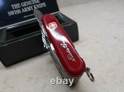 Vtg. Wenger Swiss Army Knife 16-Tool, Red, 10 Layer, Eddie Bauer NIB