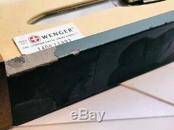 WENGER 1893 MODEL 125th Anniversary Heritage Swiss Army Knife + Box papers