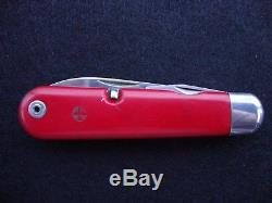 WENGER 1964 Swiss Army Knife vintage WITH RARE GRILON SCALES