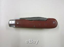 WENGER DELEMONT 1925 Old Cross Swiss Army Knife Sackmesser Couteau militaire