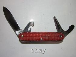 WENGER DELEMONT ALOX 1964 Old Cross Swiss Army Knife Sackmesser Couteau