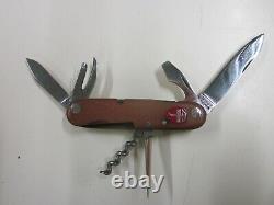 WENGER DELEMONT TAHARA Old Cross Swiss Army Knife Sackmesser Couteau Militaire