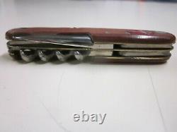 WENGER DELEMONT TAHARA Old Cross Swiss Army Knife Sackmesser Couteau Militaire