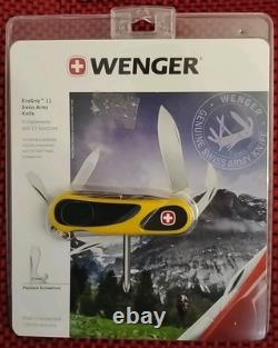 WENGER EvoGrip 11 Swiss Army Knife With 9 Implements 13 Functions Switzerland