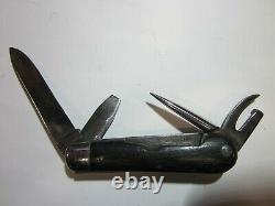 (WENGER) FORGES L&C VALLORBES 1890 Old Cross Swiss Army Knife Sackmesser Couteau