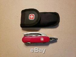 WENGER MIni Grip Folding Swiss Army Knife SAK Pocket Tool SERRATED BLADE Pliers