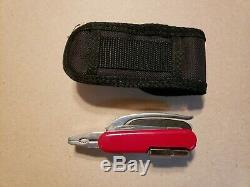 WENGER MIni Grip Folding Swiss Army Knife SAK Pocket Tool SERRATED BLADE Pliers