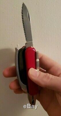 WENGER MIni Grip Folding Swiss Army Knife SAK Pocket Tool SERRATED BLADE Pliers