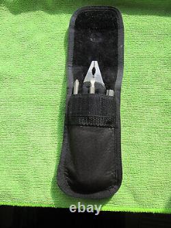 WENGER Swiss Army Knife Grip II, multitool with adapter, bits, pouch, excellent