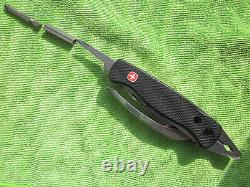 WENGER Swiss Army Knife Grip II, multitool with adapter, bits, pouch, excellent