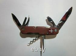 WENGER TAHARA 1930 Old Cross Swiss Army Knife Sackmesser Couteau Militaire