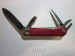 WENGERINOX GRILON 1962 Old Cross Swiss Army Knife Sackmesser Couteau Militaire