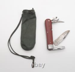 WW2 1940 Elsener Schwyz Fibre model 1908 Soldier Swiss Army Knife Victorinox 40
