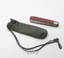 WW2 1940 Elsener Schwyz Fibre model 1908 Soldier Swiss Army Knife Victorinox 40