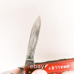 WWII Era Victorinox Swiss Army Officer Knife INOXYD ARMEE SUISSE Vintage 5 Turn