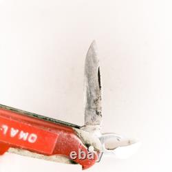 WWII Era Victorinox Swiss Army Officer Knife INOXYD ARMEE SUISSE Vintage 5 Turn