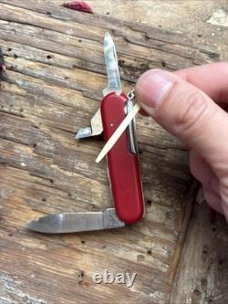 Wegner Swiss Army Knife 10-FUNCTIONAL Stainless Steel Vintage Collectible Rare