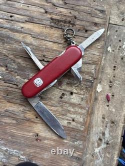 Wegner Swiss Army Knife 10-FUNCTIONAL Stainless Steel Vintage Collectible Rare