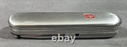 Wenger 19th Hole Cigar Cutter Swiss Army Knife Stainless Steel Retired