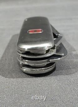 Wenger 19th Hole Cigar Cutter Swiss Army Knife Stainless Steel Retired