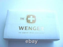 Wenger 24k Gold Macao Series Swiss Army Knife Very Good Condition Retired