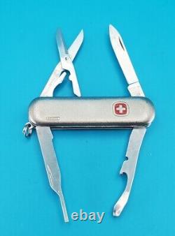 Wenger Brushed Stainless Steel PocketTech Swiss Army Knife Multi Tool! RARE