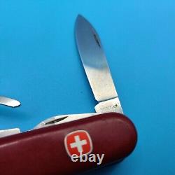 Wenger Cigar Cutter Swiss Army Knife Red 85mm USED