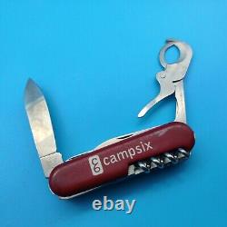 Wenger Cigar Cutter Swiss Army Knife Red 85mm USED a