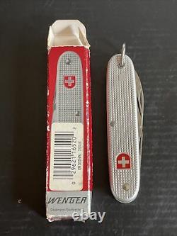 Wenger Delemont 1989 Swiss Soldiers Knife Stainless Steel Original Box New