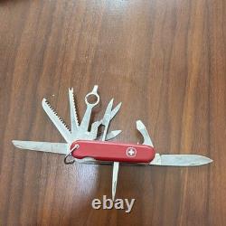 Wenger Delemont Red Swiss Army Style Multi-Tool Pocket Knife Lot of 2