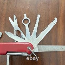 Wenger Delemont Red Swiss Army Style Multi-Tool Pocket Knife Lot of 2