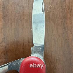 Wenger Delemont Red Swiss Army Style Multi-Tool Pocket Knife Lot of 2