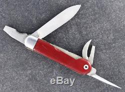 Wenger Delemont Swiss Army Knife Rare Red Grillon 1959