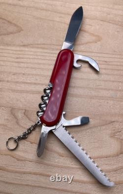 Wenger Delemont Swiss Army Knife Red 85mm Classic 132 Flat Phillips VERY RARE