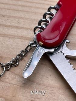 Wenger Delemont Swiss Army Knife Red 85mm Classic 132 Flat Phillips VERY RARE