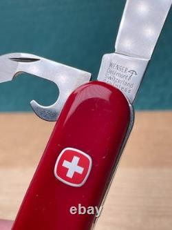 Wenger Delemont Swiss Army Knife Red 85mm Classic 132 Flat Phillips VERY RARE