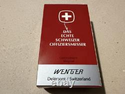 Wenger Delemont Tool Chest Swiss Army Knife 16906 SAK VTG Vintage (Box Damage)