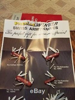 Wenger Dynasty V. S. Series 16633 RARE! Circa 1982 SAK Swiss Army Knife, New